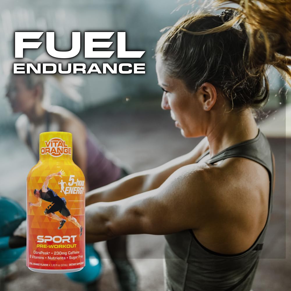 Amazon.com : 5-hour ENERGY VITAL ORANGE Flavor, 24 Count, 1.93 Fl